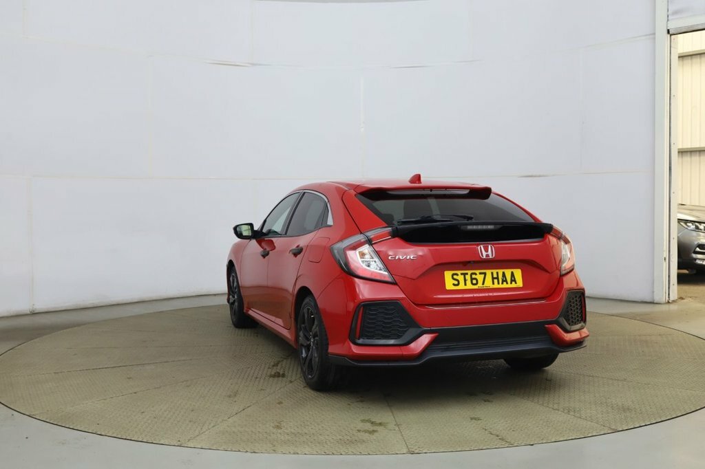 Honda Civic 1L Ex Red #5