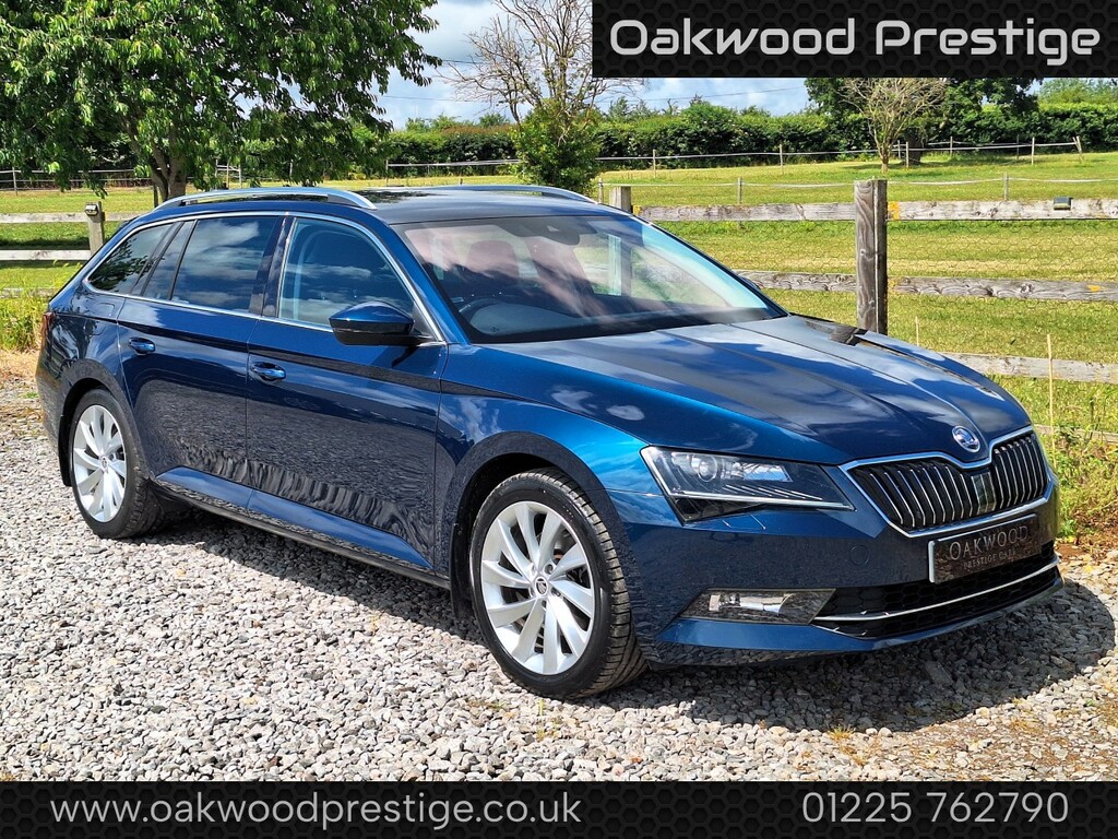 Skoda Superb Estate 2.0 Tdi Se L Executive 201717 Blue