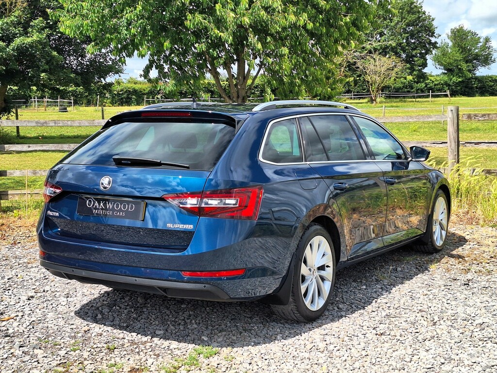Skoda Superb Estate 2.0 Tdi Se L Executive 201717 Blue #3
