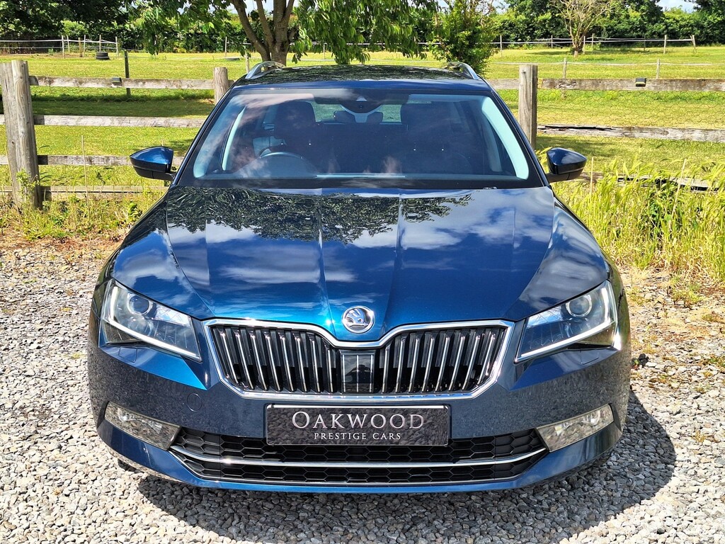 Skoda Superb Estate 2.0 Tdi Se L Executive 201717 Blue #6