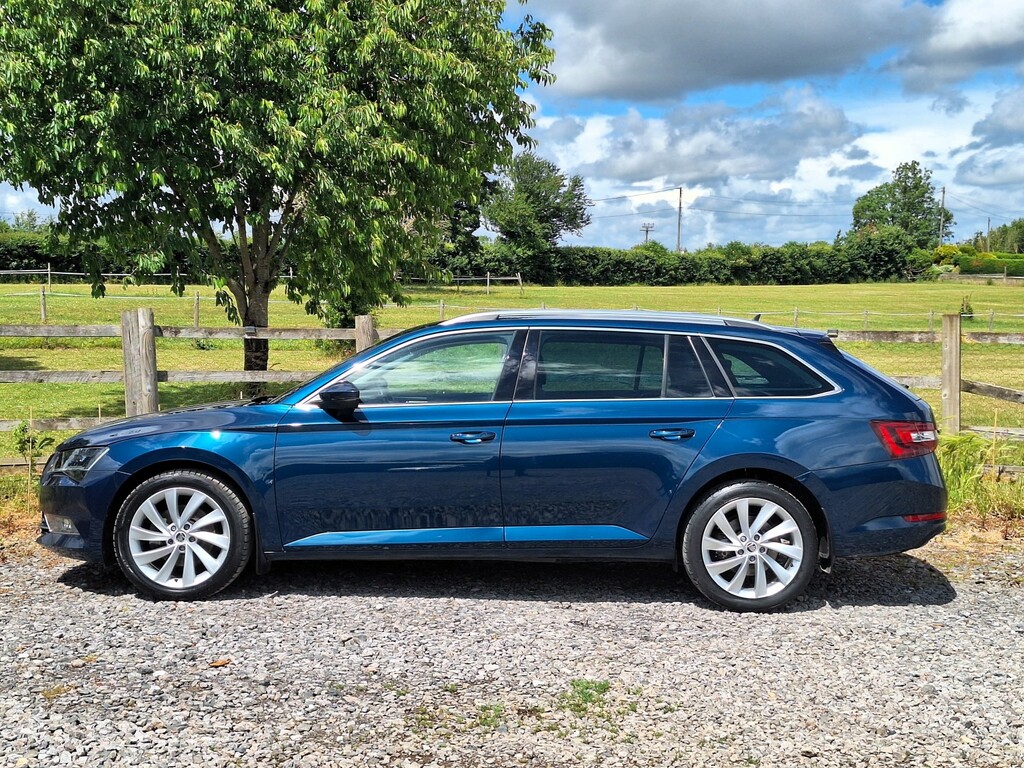 Skoda Superb Estate 2.0 Tdi Se L Executive 201717 Blue #2