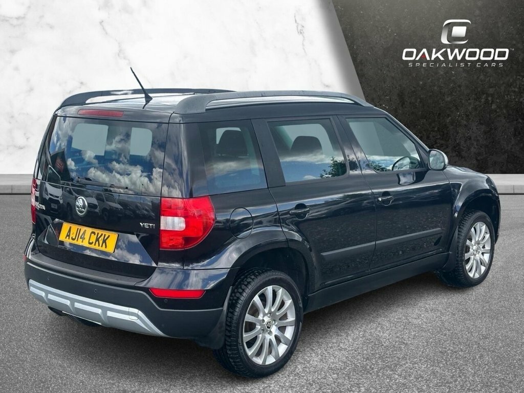 Skoda Yeti 2L Se AJ14CKK Black #3