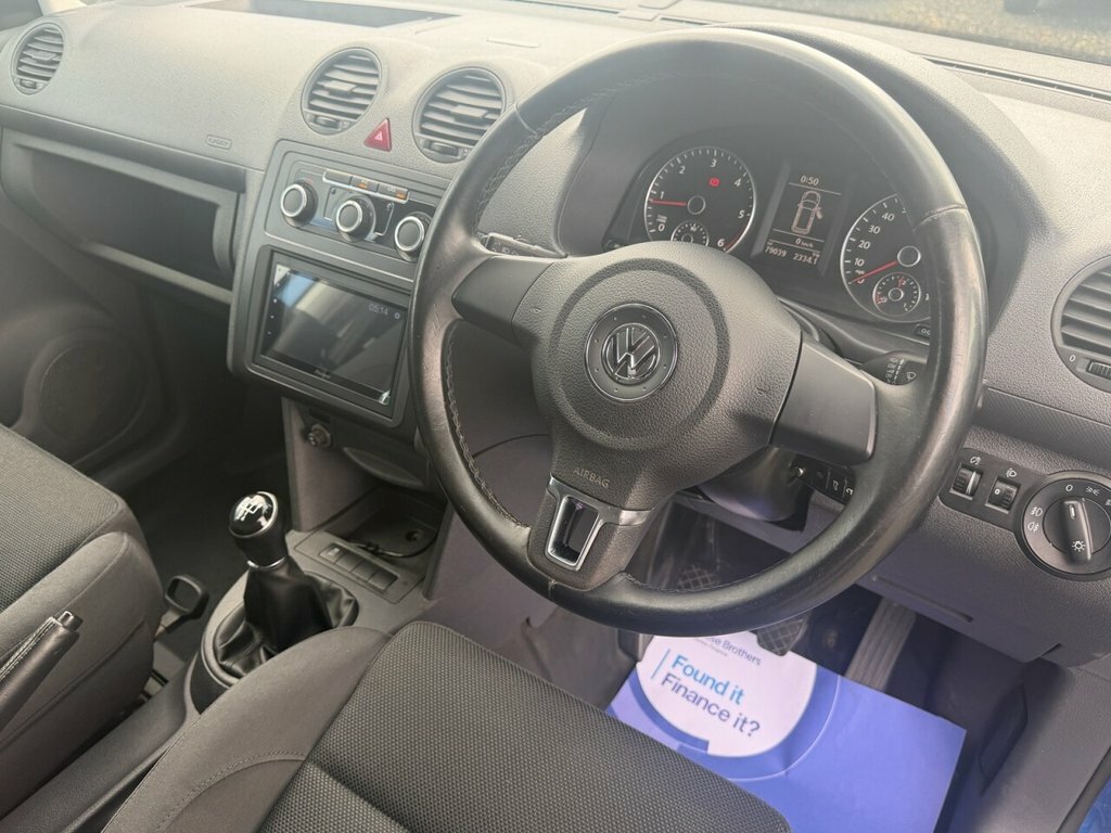 Volkswagen Caddy 1.6L C20 Highline GK17JJV Blue #4
