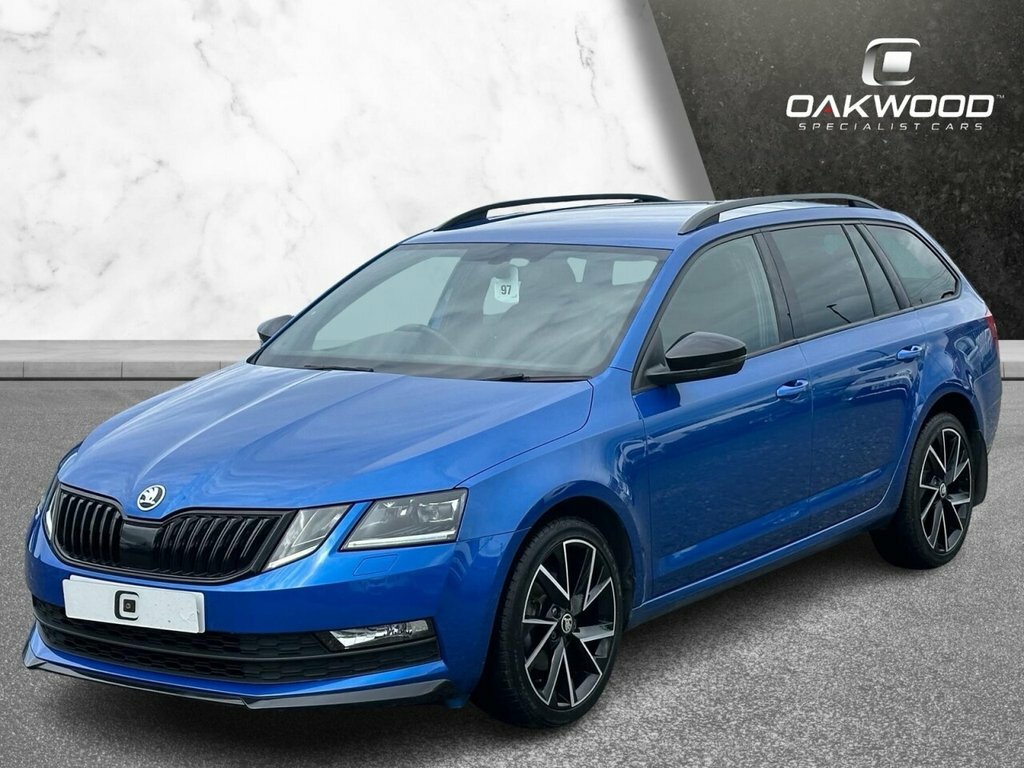 Skoda Octavia 1.5L Sportline Blue #4