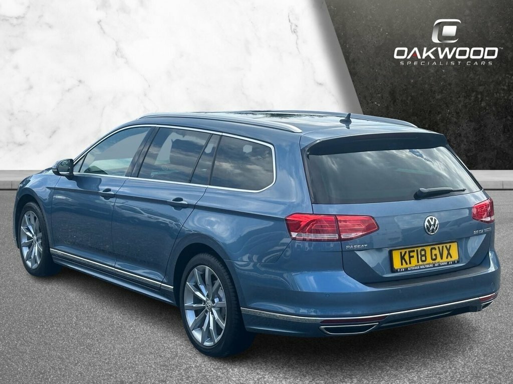 Volkswagen Passat 2L R-line Blue #4