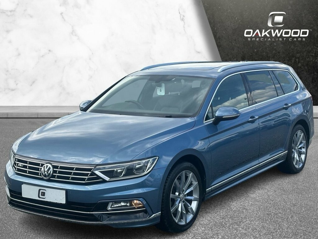 Volkswagen Passat 2L R-line Blue #5