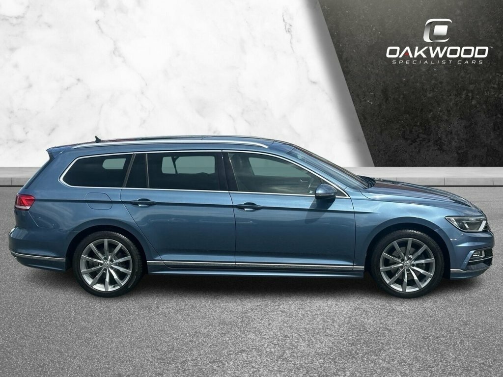 Volkswagen Passat 2L R-line Blue #3