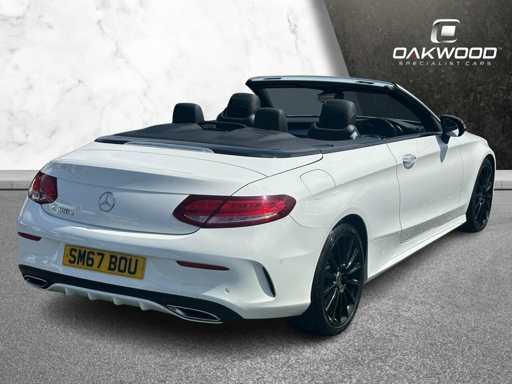 Mercedes-Benz C Class 2.1L Amg Line SM67BOU White #5