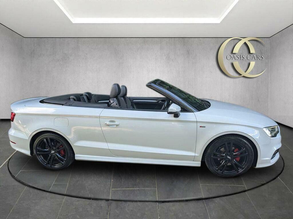 Audi A3 Cabriolet Convertible 1.4 Tfsi Cod S Line Euro 6 Ss White #6