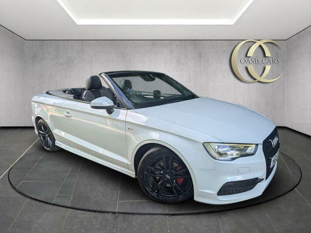 Audi A3 Cabriolet Convertible 1.4 Tfsi Cod S Line Euro 6 Ss White