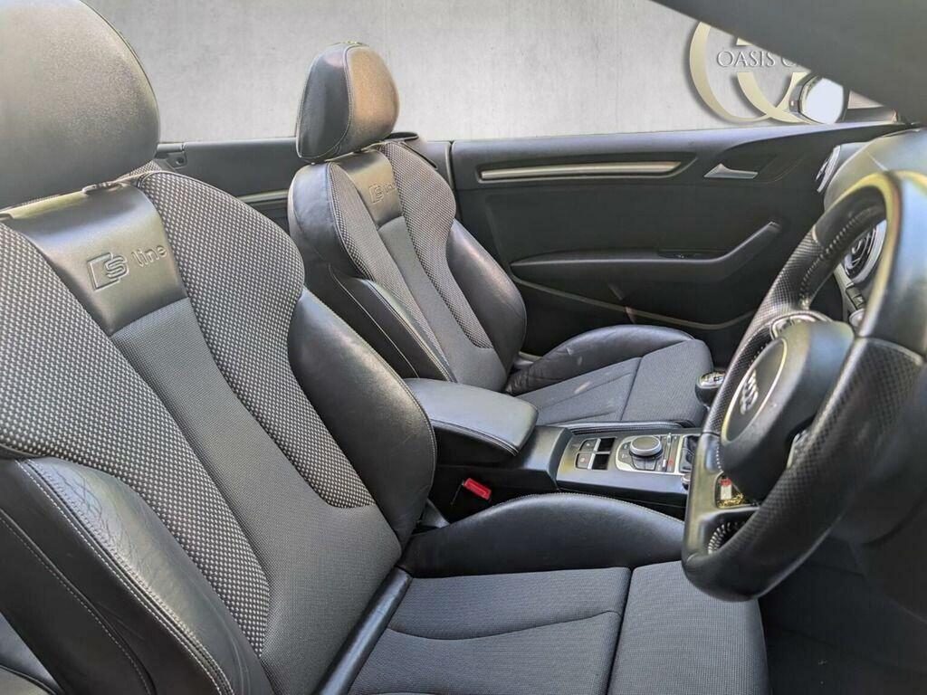 Audi A3 Cabriolet Convertible 1.4 Tfsi Cod S Line Euro 6 Ss White #2