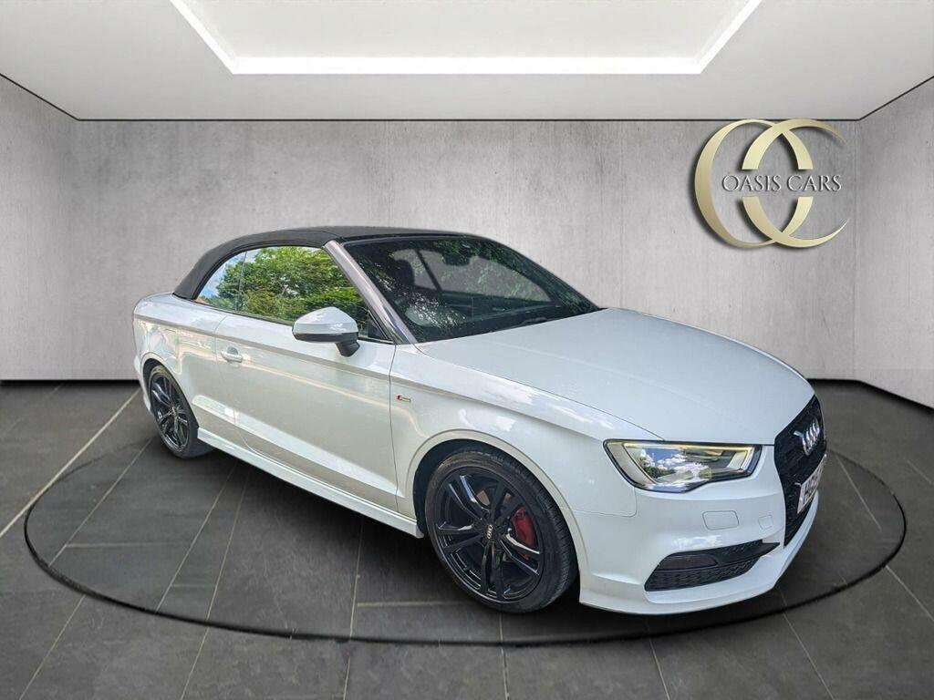 Audi A3 Cabriolet Convertible 1.4 Tfsi Cod S Line Euro 6 Ss White #4