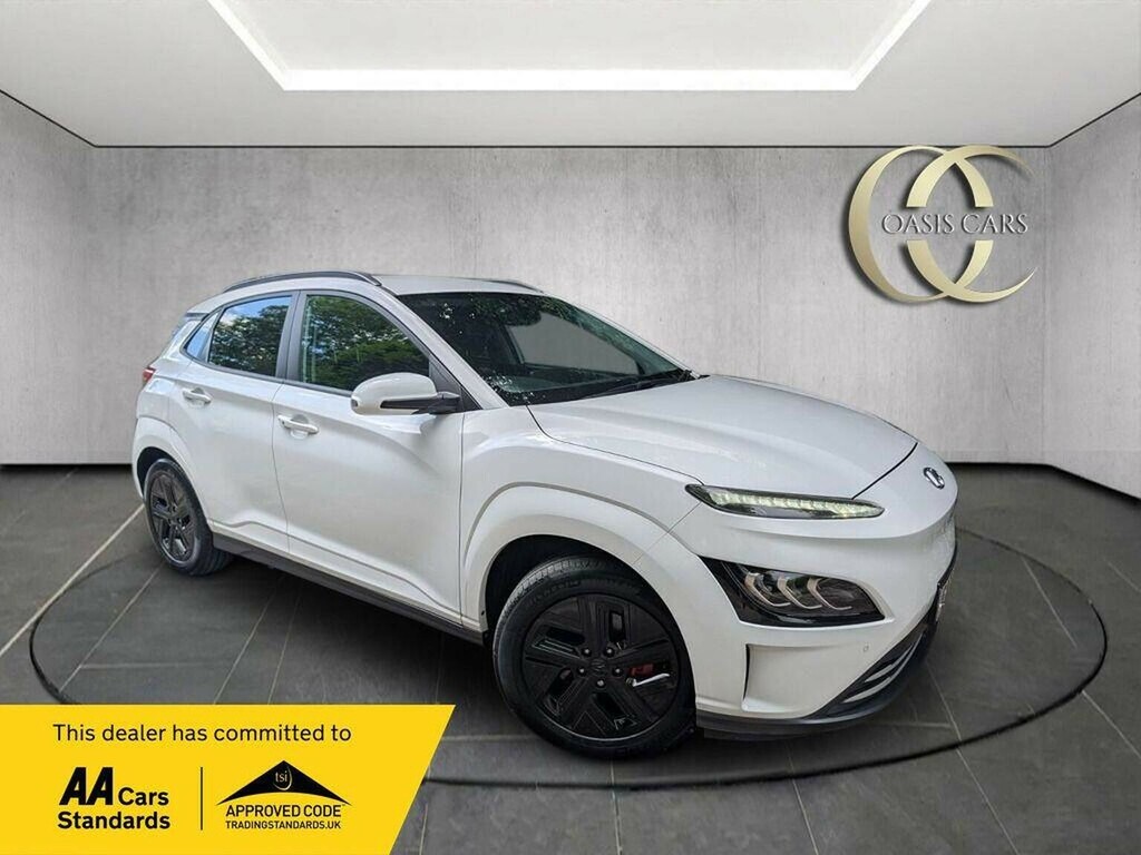 Hyundai Kona Suv 64Kwh Premium 10.5Kw Charger 2021 White
