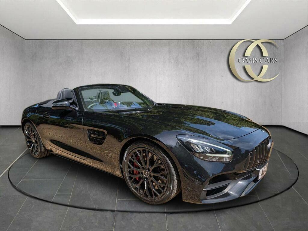 Mercedes-Benz AMG GT Convertible 4.0 V8 Biturbo Night Edition Roadster Black #6