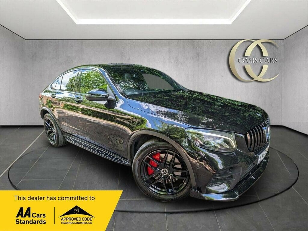 Mercedes-Benz GLC Class 2.1 Glc220d Amg Line Premium Coupe G-tronic 4Mat Black