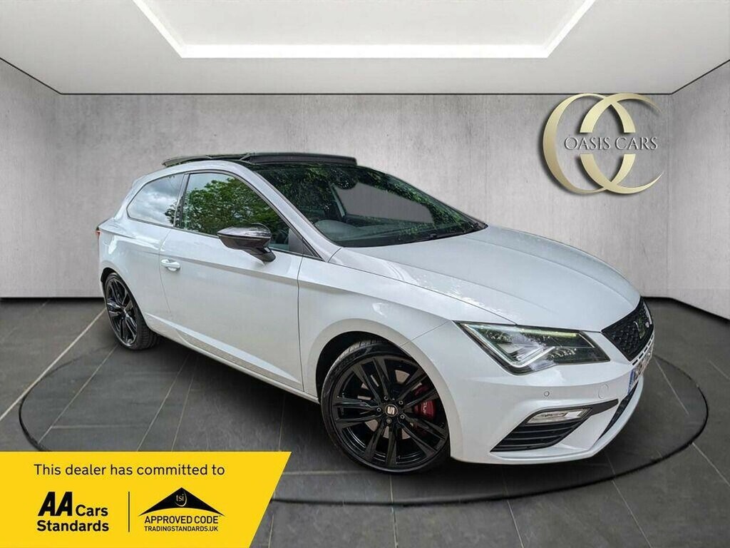 Seat Leon 2.0 Tsi Cupra 300 Sport Coupe Euro 6 Ss White