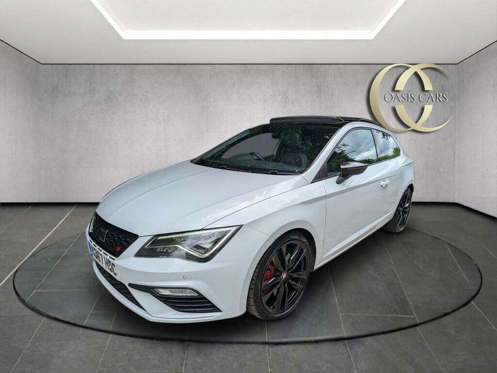 Seat Leon 2.0 Tsi Cupra 300 Sport Coupe Euro 6 Ss White #4