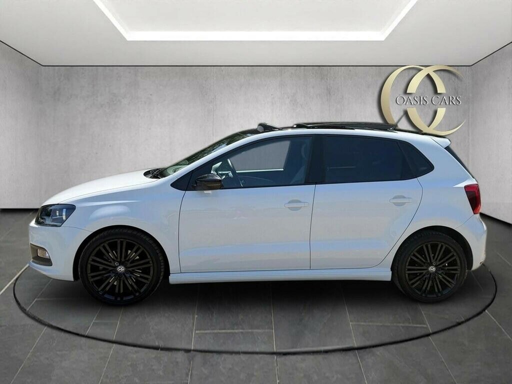 Volkswagen Polo Hatchback 1.4 Tsi Act Bluegt Dsg Euro 6 Ss White #5