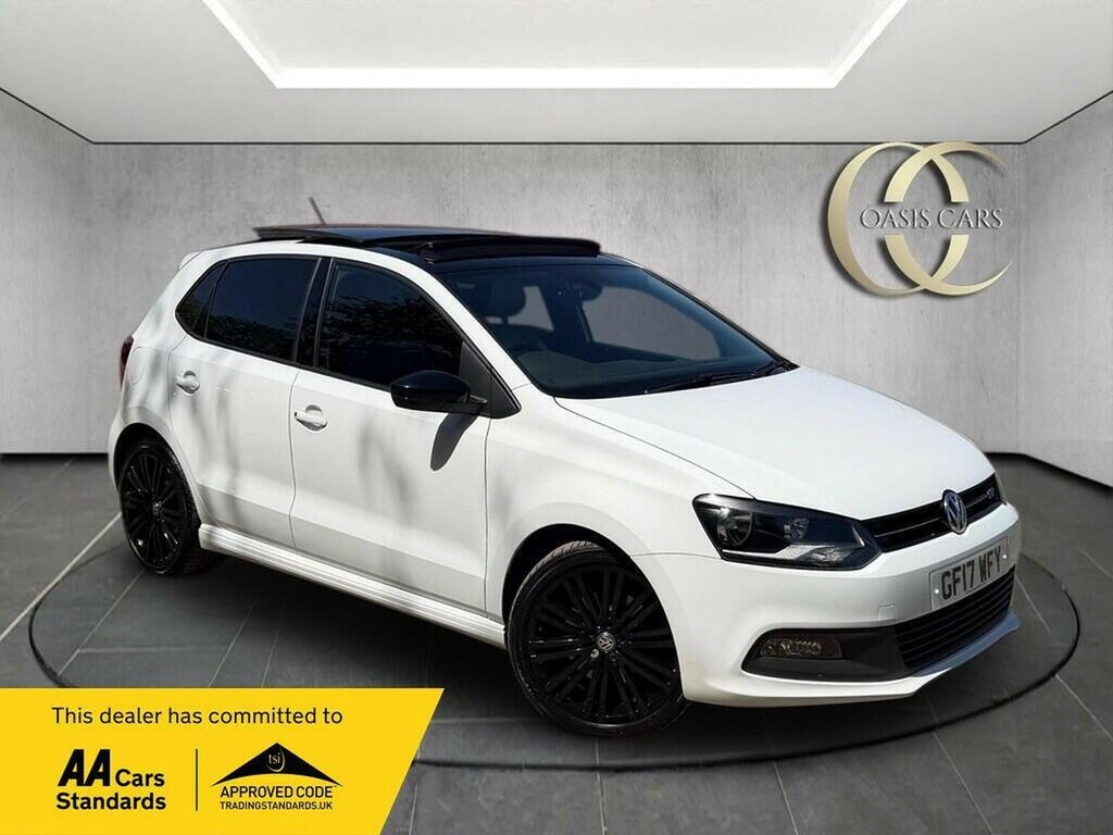 Volkswagen Polo Hatchback 1.4 Tsi Act Bluegt Dsg Euro 6 Ss White