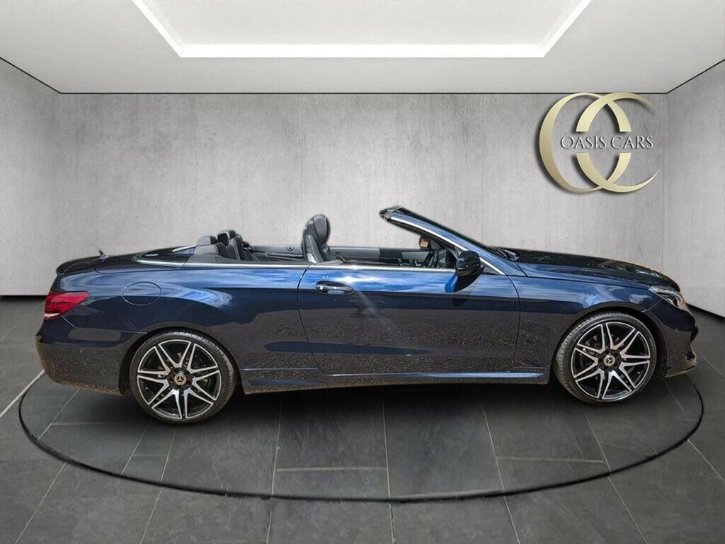 Mercedes-Benz E Class Convertible 2.0 E200 Amg Line Edition Premium Ca Blue #5