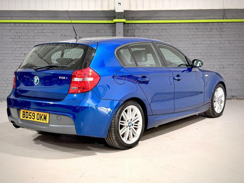 BMW 1 Series Hatchback 2.0 118I M Sport Euro 4 201059 Blue #6