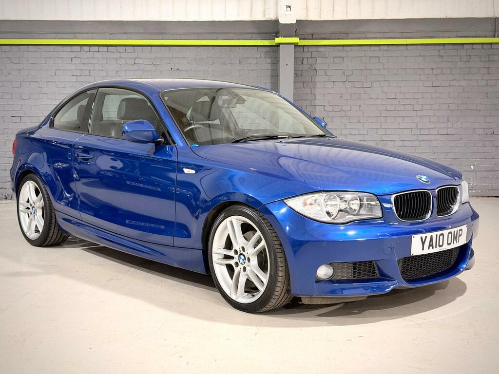 BMW 1 Series Coupe 2.0 120D M Sport Euro 5 201010 Blue