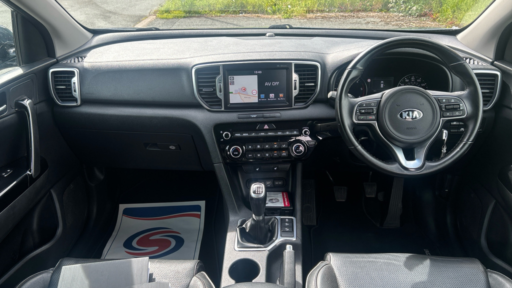 Kia Sportage 1.7 Crdi 3 Suv Euro 6 Ss 114 CE67TFF Blue #5
