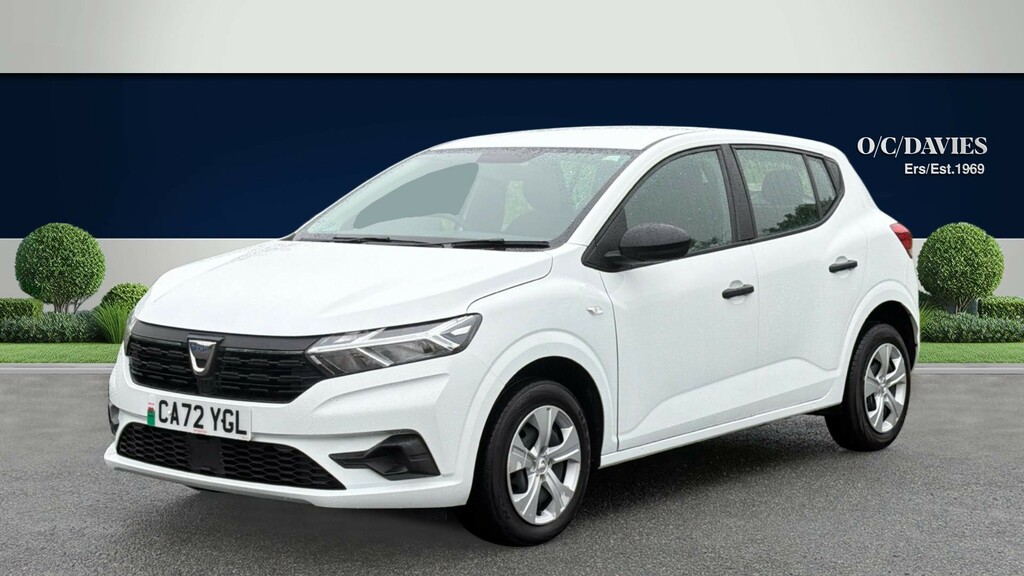 Dacia Sandero 1.0 Tce Bi-fuel Essential Hatchback Bi Fuel Ma CA72YGL White #4