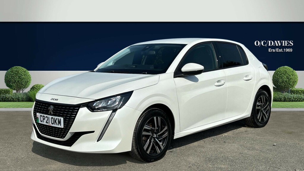 Peugeot 208 1.2 Puretech Allure Premium Hatchback M CP21OKM White #4