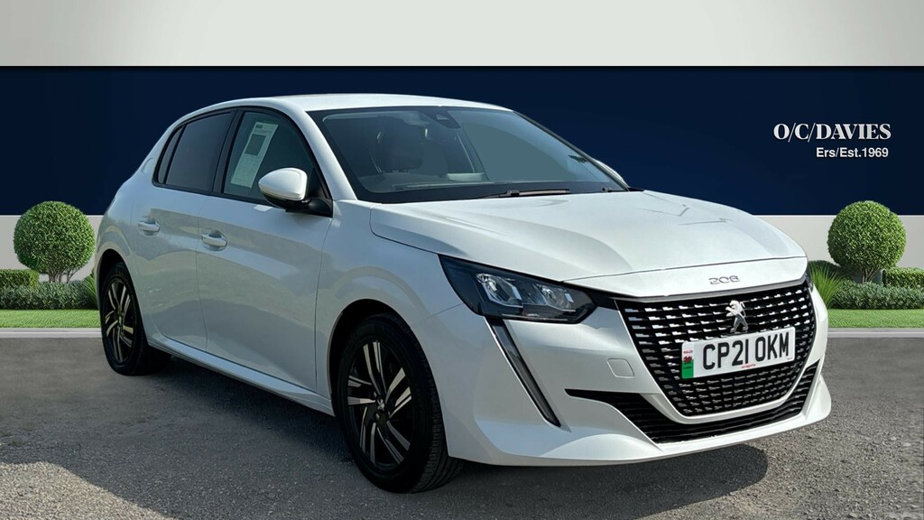 Peugeot 208 1.2 Puretech Allure Premium Hatchback M CP21OKM White