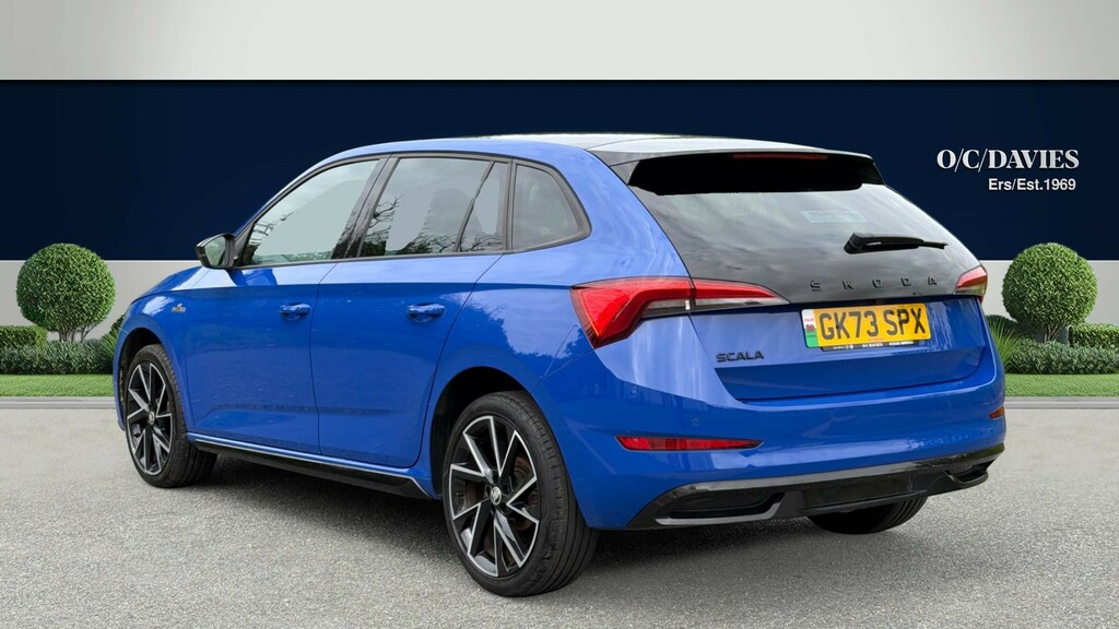 Skoda Scala 1.0 Tsi Monte Carlo Hatchback Eu GK73SPX Blue #3
