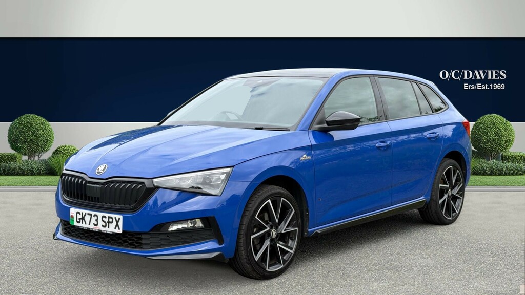 Skoda Scala 1.0 Tsi Monte Carlo Hatchback Eu GK73SPX Blue #4