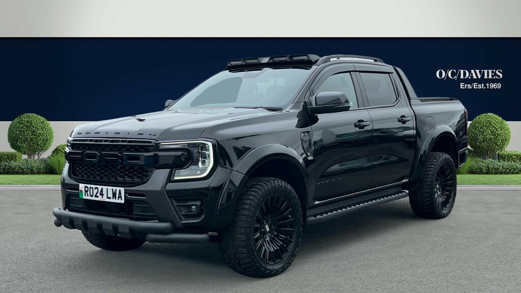 Ford Ranger Obsidian 2.0 Td Ecoblue Wildtrak Pickup Double Cab Black #4