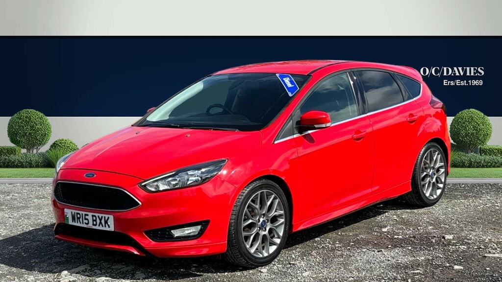 Ford Focus 1.5 Tdci Zetec S Hatchback Euro WR15BXK Red #4