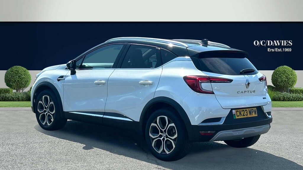 Renault Captur 1.6 E-tech Techno Suv Hybrid Euro White #3
