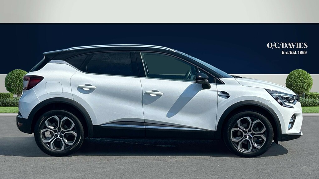 Renault Captur 1.6 E-tech Techno Suv Hybrid Euro White #2