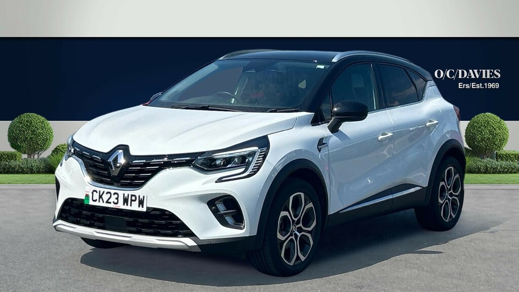 Renault Captur 1.6 E-tech Techno Suv Hybrid Euro White #4