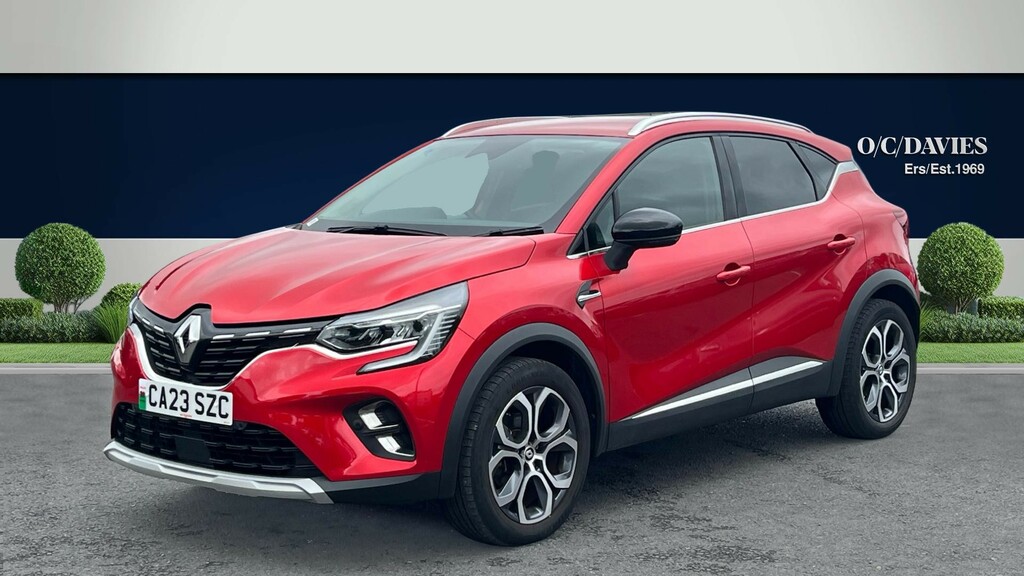Renault Captur 1.6 E-tech Techno Suv Hybrid Euro CA23SZC Red #4