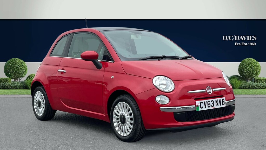 Fiat 500 1.2 Lounge Hatchback Euro 4 69 Red