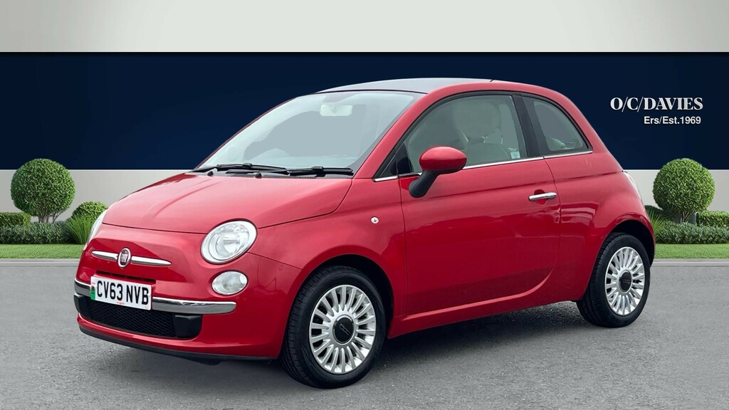 Fiat 500 1.2 Lounge Hatchback Euro 4 69 Red #4