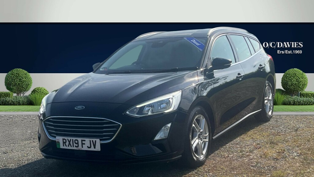 Ford Focus 1.5 Ecoblue Zetec Estate Euro 6 RX19FJV Black #4