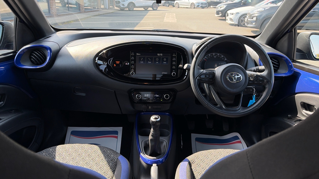 Toyota Aygo X 1.0 Vvt-i Edge Hatchback Euro 6 CK72KNU Blue #5