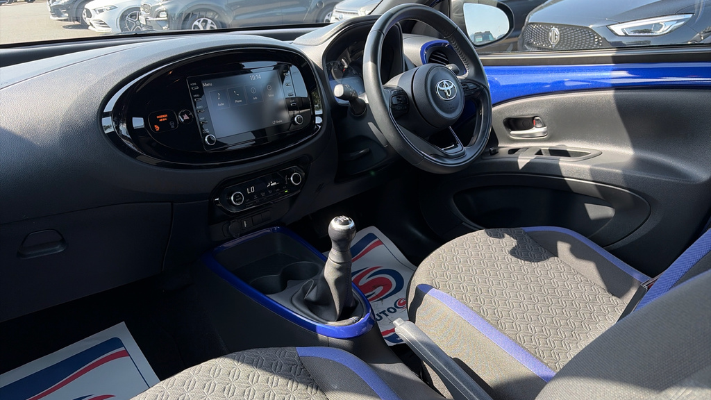 Toyota Aygo X 1.0 Vvt-i Edge Hatchback Euro 6 CK72KNU Blue #6