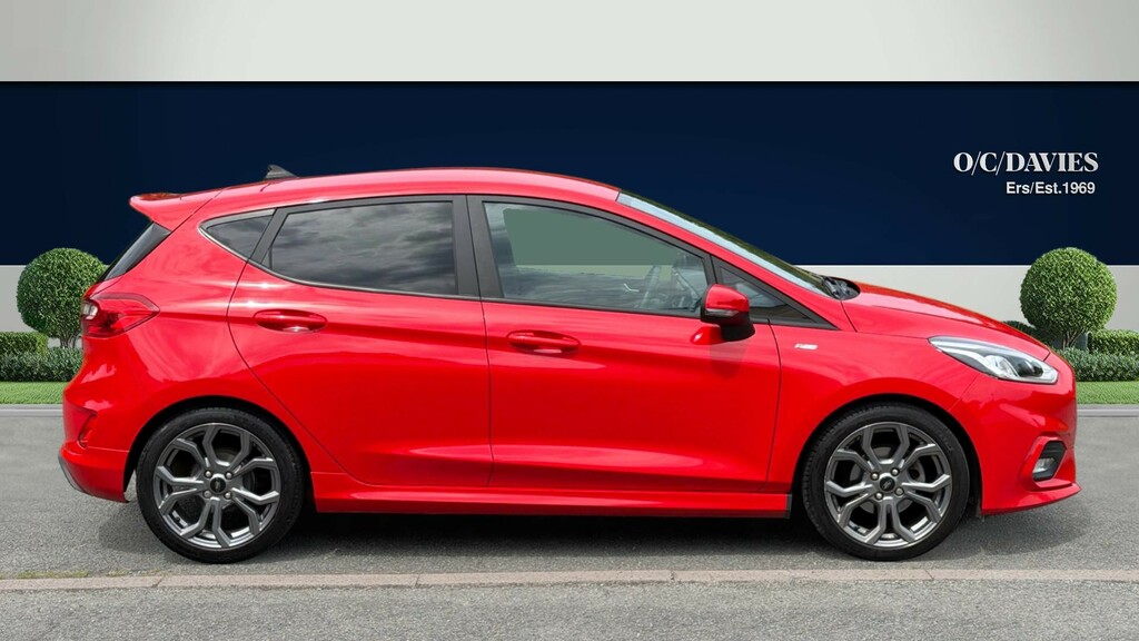 Ford Fiesta 1.0T Ecoboost St-line Edition Hatchback CF21JZR Red #2