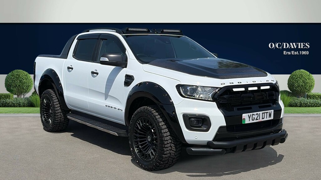Ford Ranger Obsidian Carbon 2.0 Ecoblue Wildtrak Pickup Double White