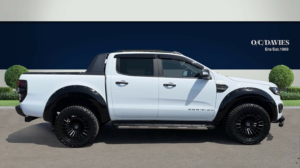 Ford Ranger Obsidian Carbon 2.0 Ecoblue Wildtrak Pickup Double YG21DTW White #2
