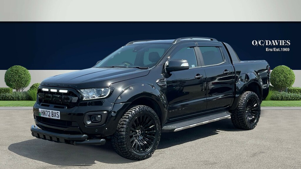 Ford Ranger Obsidian 2.0 Ecoblue Wildtrak Pickup Double Cab Black #4