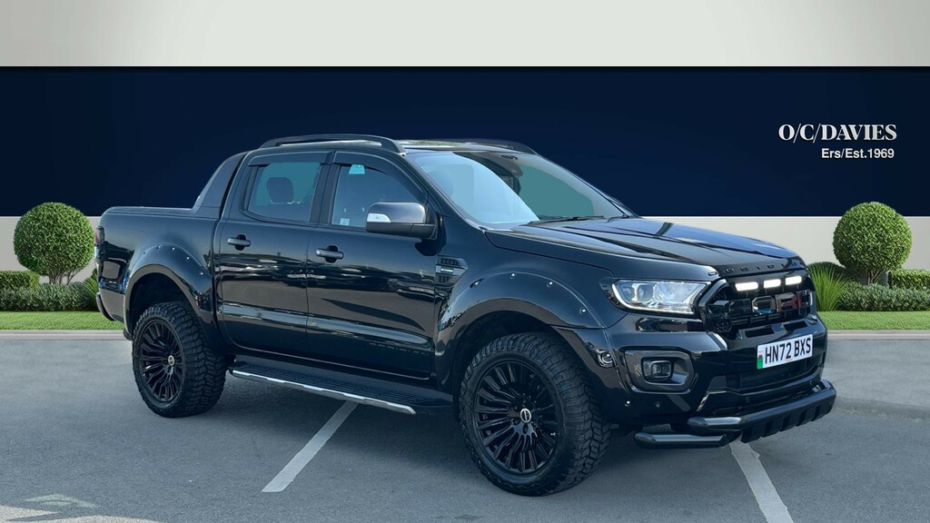 Ford Ranger Obsidian 2.0 Ecoblue Wildtrak Pickup Double Cab Black