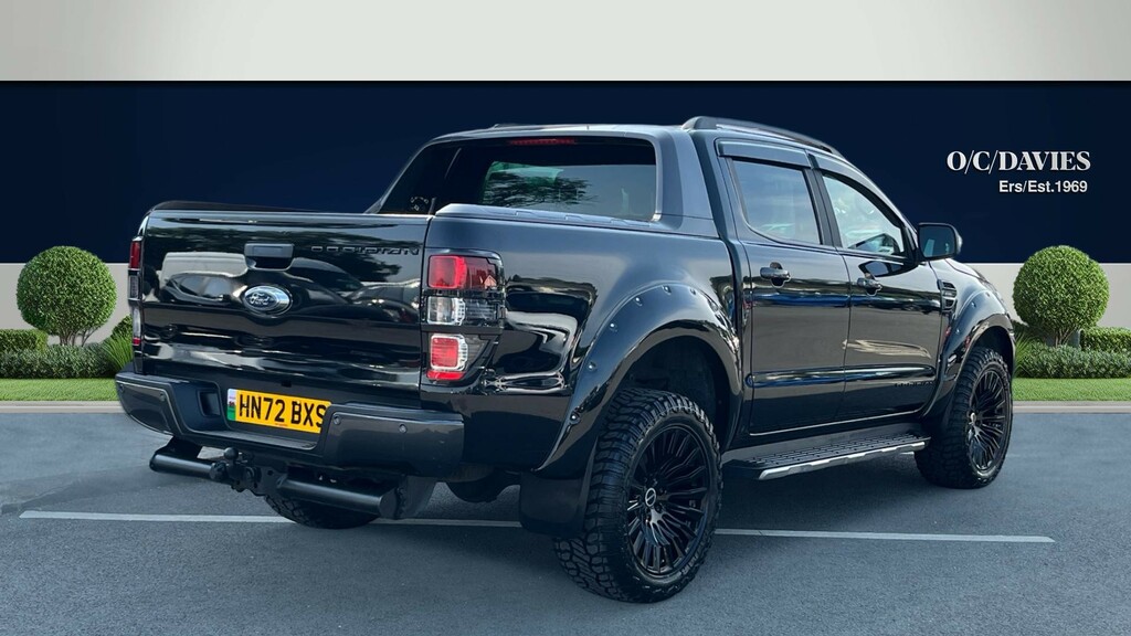 Ford Ranger Obsidian 2.0 Ecoblue Wildtrak Pickup Double Cab Black #3