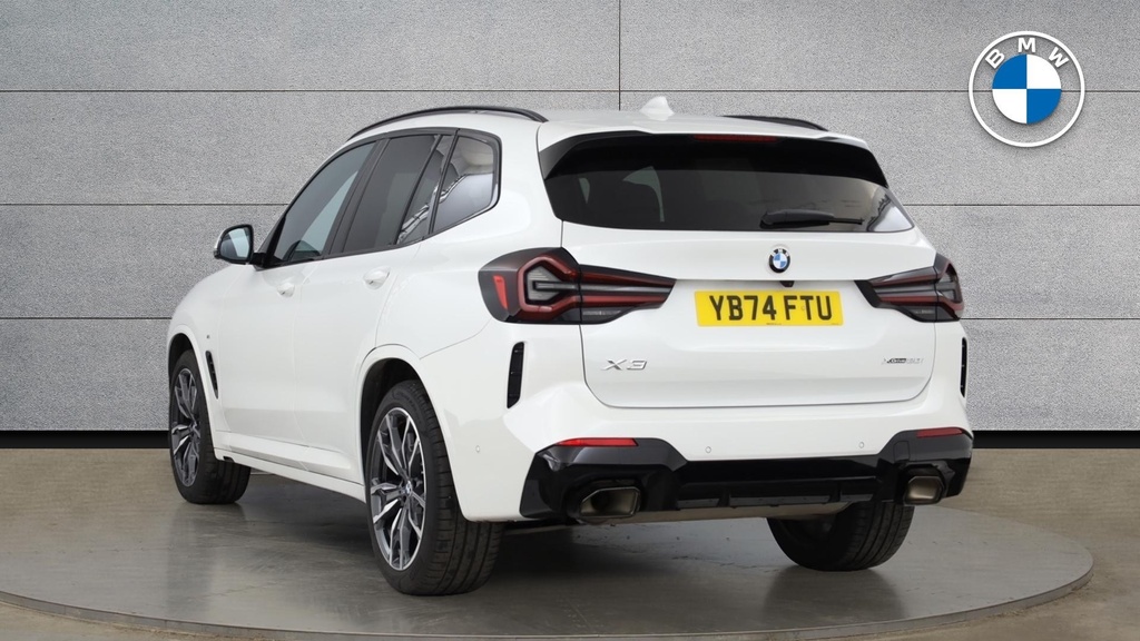 BMW X3 Xdrive20i M Sport YB74FTU White #2